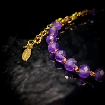 Bransoletka Ametyst