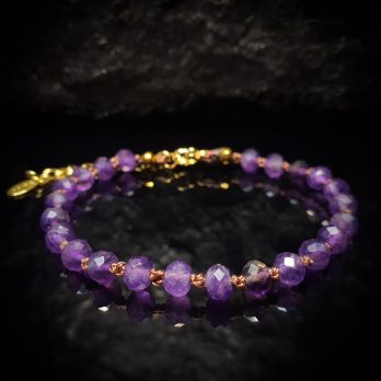 Bransoletka Ametyst