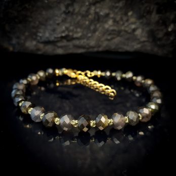 Bransoletka Obsydian