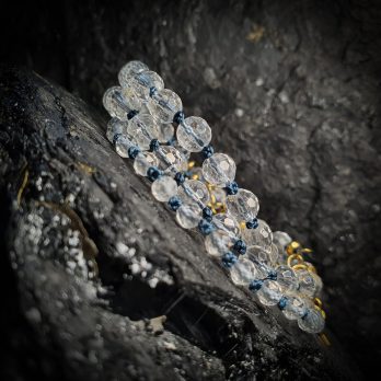 Bransoletka z kryształu górskiego