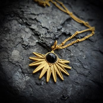 Słoneczny Naszyjnik Onyks