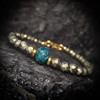 Bransoletka Piryt – Apatyt