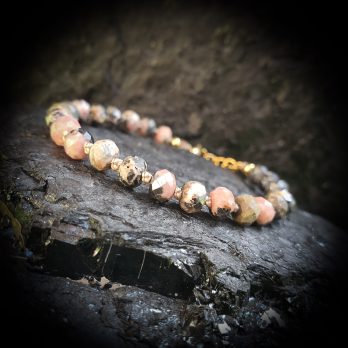 Bransoletka Rodochrozyt