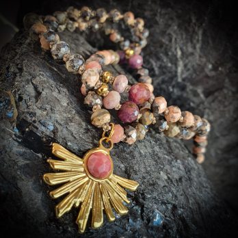 Bransoletka Rodochrozyt
